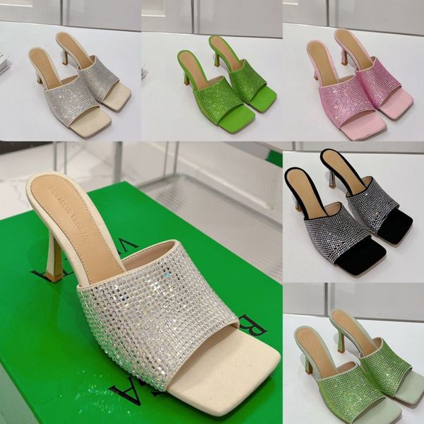 luxury designer square-toe high heels with water diamond embellishments. perfect for dances, parties, and weddings. genuine leather sole wit, Black
luxury designer square-toe high heels with water diamond embellishments. perfect for dances, parties, and weddings. genuine leather sole wit, Black