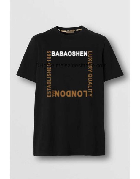 aaaaa designer luxury t-shirt bur brand men's short sleeve t-shirt letter printing summer boys' fashion round neck t-shirt, White;black
aaaaa designer luxury t-shirt bur brand men's short sleeve t-shirt letter printing summer boys' fashion round neck t-shirt, White;black