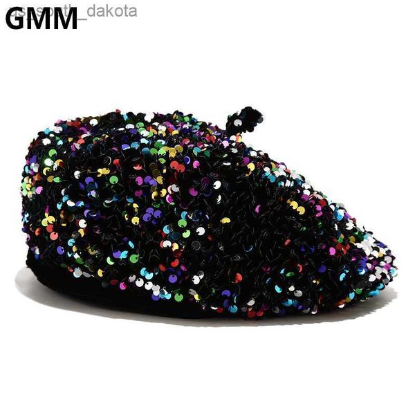 2023 fashion sequin beret hat for women lightweight casual classic adjustable french ladys shiny beret painter hat cap for girls l230523, Blue;gray
2023 fashion sequin beret hat for women lightweight casual classic adjustable french ladys shiny beret painter hat cap for girls l230523, Blue;gray