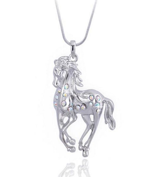 crystal horse pendant necklace white gold plating animal jewelry long necklace trendy alloy crystal pendant korean jewelry new 4726929, Silver
crystal horse pendant necklace white gold plating animal jewelry long necklace trendy alloy crystal pendant korean jewelry new 4726929, Silver