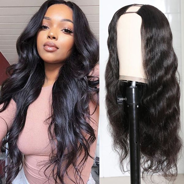 body wave wig u part wig brazilian human hair wigs for women hair glueless shape wig 180 density, Black;brown
body wave wig u part wig brazilian human hair wigs for women hair glueless shape wig 180 density, Black;brown