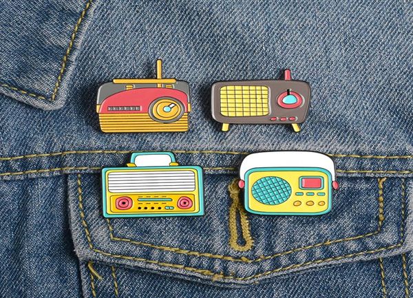 cartoon portable radio tv set enamel pins lapel brooches badges clothes bag jewelry gift for friends3791908, Gray
cartoon portable radio tv set enamel pins lapel brooches badges clothes bag jewelry gift for friends3791908, Gray