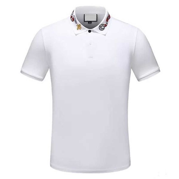 2022 summer cooton polo shirts men casual piquet polos fashion snake bee embroidery cotton jersey man black blue green red brown tshirts 362, White;black
2022 summer cooton polo shirts men casual piquet polos fashion snake bee embroidery cotton jersey man black blue green red brown tshirts 362, White;black