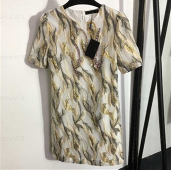 summer dresses for women heavy-duty studded diamond bright silk blend round neck short sleeve dress girls hanging-out designer clothing wome, Black;gray
summer dresses for women heavy-duty studded diamond bright silk blend round neck short sleeve dress girls hanging-out designer clothing wome, Black;gray