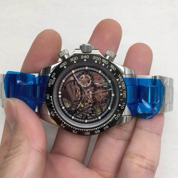 u1 grade aaa men's watch master designer automatic mechanical movement silver stainless steel case ceramic bezel skeleton dial, Slivery;golden
u1 grade aaa men's watch master designer automatic mechanical movement silver stainless steel case ceramic bezel skeleton dial, Slivery;golden