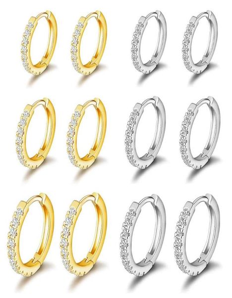 hoop & huggie qiamni fashion cubic zircon huggies earrings lage piercing conch earlobe tragus circle men women gift jewelry3515095, Golden;silver
hoop & huggie qiamni fashion cubic zircon huggies earrings lage piercing conch earlobe tragus circle men women gift jewelry3515095, Golden;silver