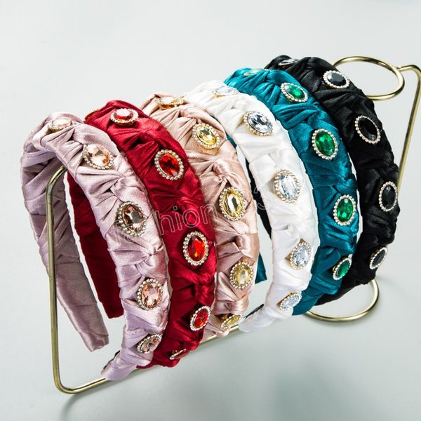 high grade rhinestone solid color fabric wrapped headbands fashion hair accessories women's casual hairband hair band hoop girl, Silver
high grade rhinestone solid color fabric wrapped headbands fashion hair accessories women's casual hairband hair band hoop girl, Silver
