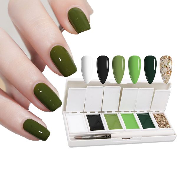 buriburi cream solid gel nail polish spring green set of 6 with brush pudding mud solid soak led uv, Red;pink
buriburi cream solid gel nail polish spring green set of 6 with brush pudding mud solid soak led uv, Red;pink