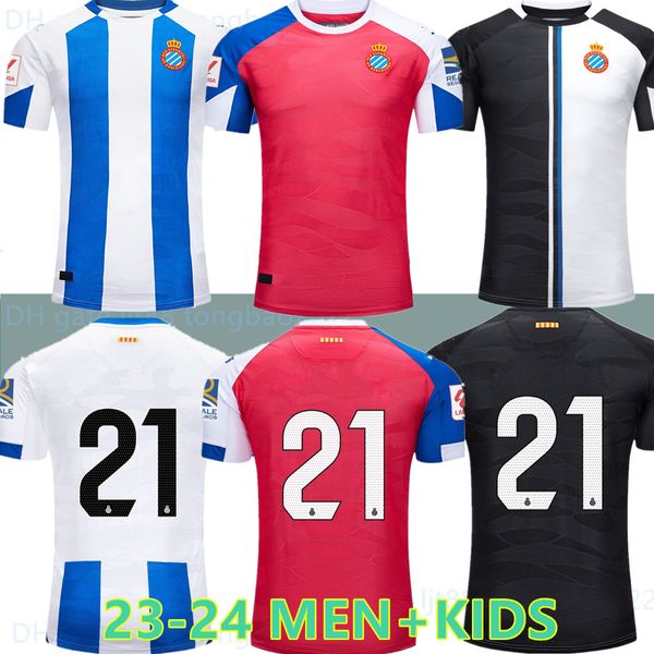 23 24 rcd espanyol r.d.t wu lei soccer jerseys 2023 2024 football shirt puado pedrosa ezzarfani men jersey david lopez embarba camiseta de f, Black;yellow
23 24 rcd espanyol r.d.t wu lei soccer jerseys 2023 2024 football shirt puado pedrosa ezzarfani men jersey david lopez embarba camiseta de f, Black;yellow