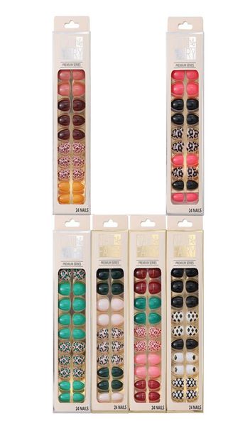24pcsset leopard print fake nails long coffin false nail elegant shiny fluorescent acrylic fulll cover nail tips manicure5099499, Red;gold
24pcsset leopard print fake nails long coffin false nail elegant shiny fluorescent acrylic fulll cover nail tips manicure5099499, Red;gold