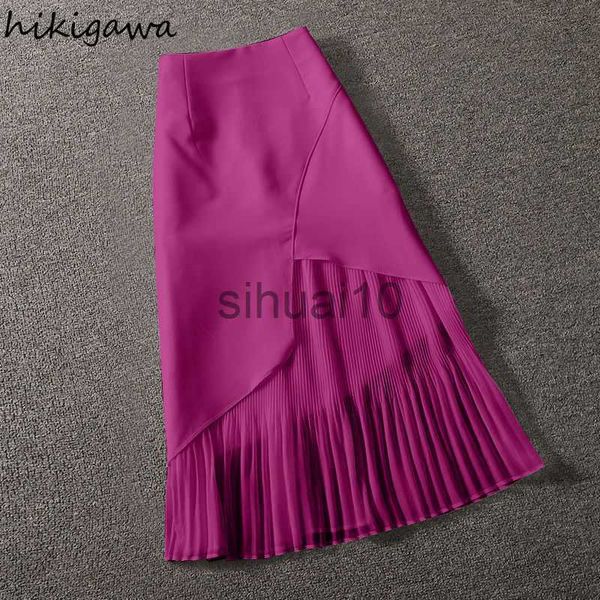 skirts bodycon skirts womens 2023 faldas mujer moda high waist a-line patchwork chiffon midi skirt office lady korean temperament jupe j2306, Black
skirts bodycon skirts womens 2023 faldas mujer moda high waist a-line patchwork chiffon midi skirt office lady korean temperament jupe j2306, Black