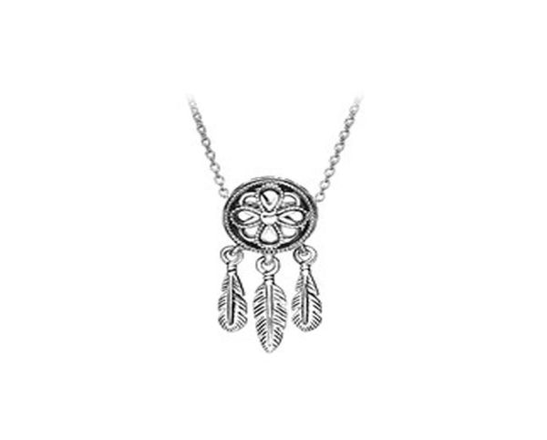 1pcs dropshipping alloy dreamcatcher pendant necklace fits 45cm+8cm chain women female birthday chirstmas gift n0048826034, Silver
1pcs dropshipping alloy dreamcatcher pendant necklace fits 45cm+8cm chain women female birthday chirstmas gift n0048826034, Silver