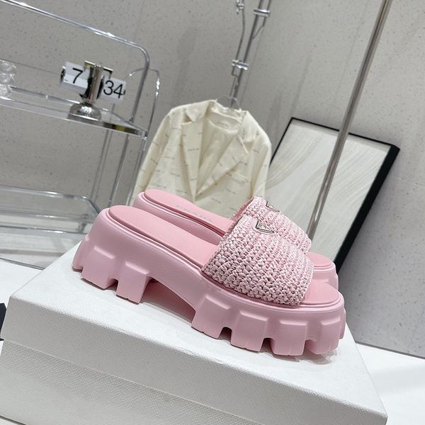 toothed woven thick sole triangular buckle slippers outdoor shoes summer beach slippers foam runners designer sandals delivery, Black
toothed woven thick sole triangular buckle slippers outdoor shoes summer beach slippers foam runners designer sandals delivery, Black