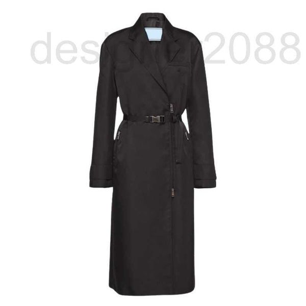 women's trench coats designer jacket vintage outwear jackets coat with pockets triangle pattern girls milan runway high end custom long, Tan;black
women's trench coats designer jacket vintage outwear jackets coat with pockets triangle pattern girls milan runway high end custom long, Tan;black
