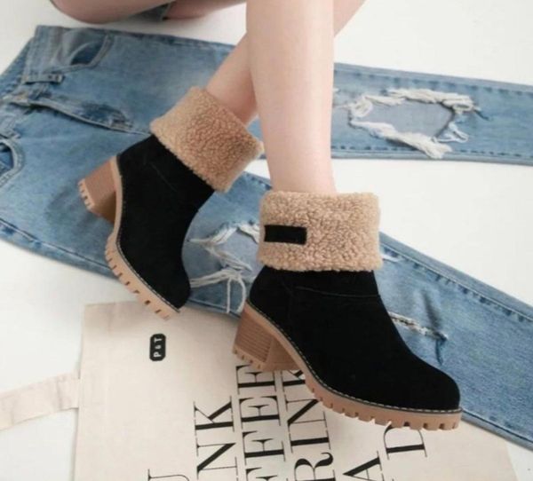 winter warm ankle snow booties martin australia boot lady boots cowboy bottes chaussons shoes women big size 3543 with opp bag7151807, Black
winter warm ankle snow booties martin australia boot lady boots cowboy bottes chaussons shoes women big size 3543 with opp bag7151807, Black