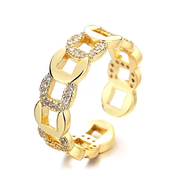 chunky chain opening rings link twisted geometric women rings gold color modern fashion finger accessories girls jewelry, Silver
chunky chain opening rings link twisted geometric women rings gold color modern fashion finger accessories girls jewelry, Silver