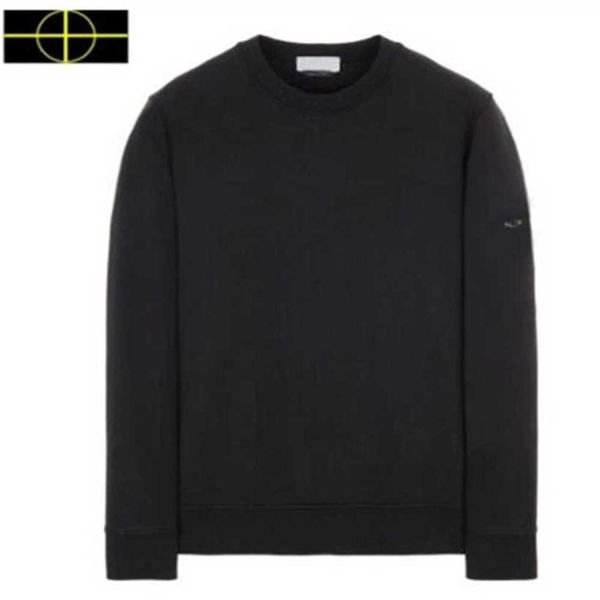 basic long-sleeved round neck sweater t-shirt european and american trendy men's women's high street wear size xll 614, Black 
basic long-sleeved round neck sweater t-shirt european and american trendy men's women's high street wear size xll 614, Black