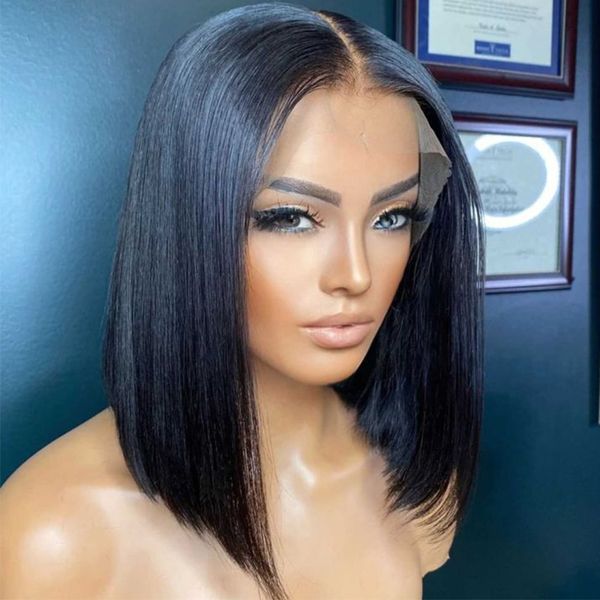 straight short bob wig natural pre plucked brazilian straight bob lace frontal human hair wigs for women 4x4 lace closure wigs, Black;brown
straight short bob wig natural pre plucked brazilian straight bob lace frontal human hair wigs for women 4x4 lace closure wigs, Black;brown