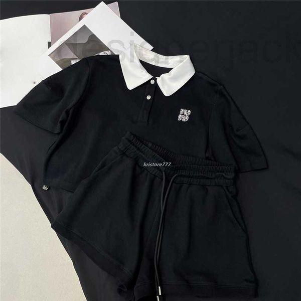 women's two piece pants designer women sets with letters beads embroidery girls brand milan runway jersey jogging polo tee shirts crop, White
women's two piece pants designer women sets with letters beads embroidery girls brand milan runway jersey jogging polo tee shirts crop, White