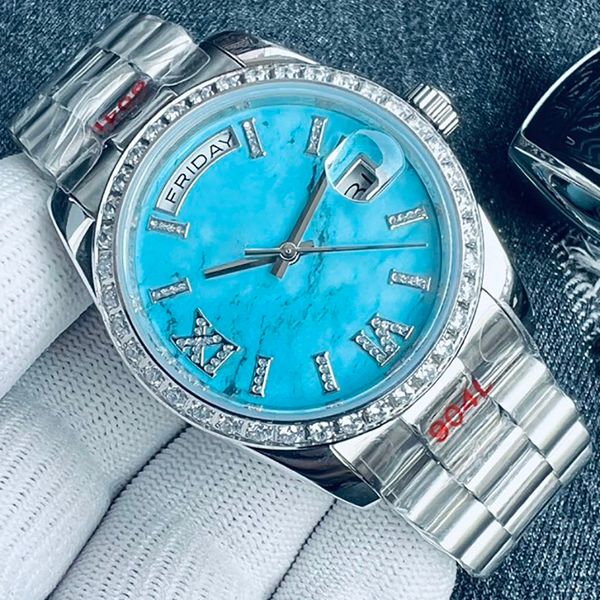 mens watch automatic mechanical movement designer watches 36mm 41mm full stainless steel 904l waterproof montre de luxe business men, Silver
mens watch automatic mechanical movement designer watches 36mm 41mm full stainless steel 904l waterproof montre de luxe business men, Silver
