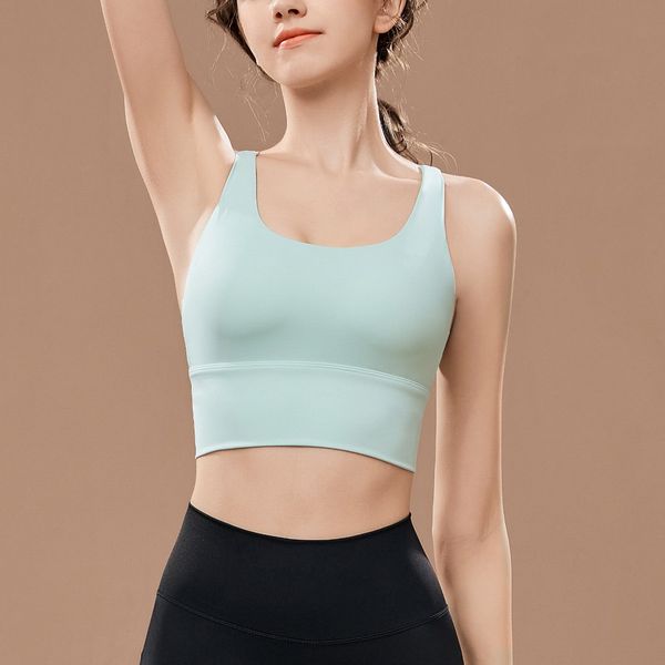 lu sports yoga underwear vest long cross back breathable fixed chest pad shock-proof high strength fitness bra
lu sports yoga underwear vest long cross back breathable fixed chest pad shock-proof high strength fitness bra