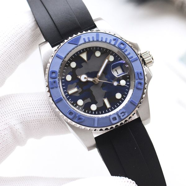 watch mens watch classic watch automatic mechanical watches rubber strap montre de luxe wristwatch 42mm, Slivery;brown
watch mens watch classic watch automatic mechanical watches rubber strap montre de luxe wristwatch 42mm, Slivery;brown