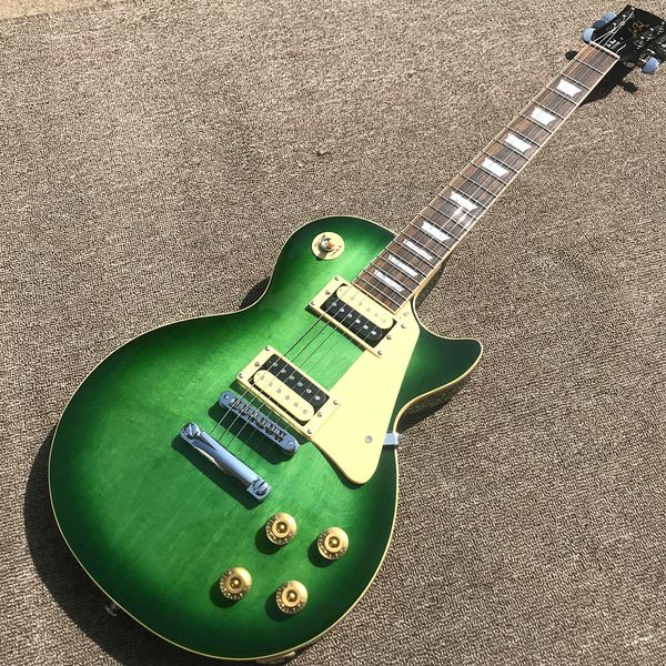 custom shop, stendan true piano wrapped silk small column green leather electric guitar,one piece of body & neck,ing
custom shop, stendan true piano wrapped silk small column green leather electric guitar,one piece of body & neck,ing