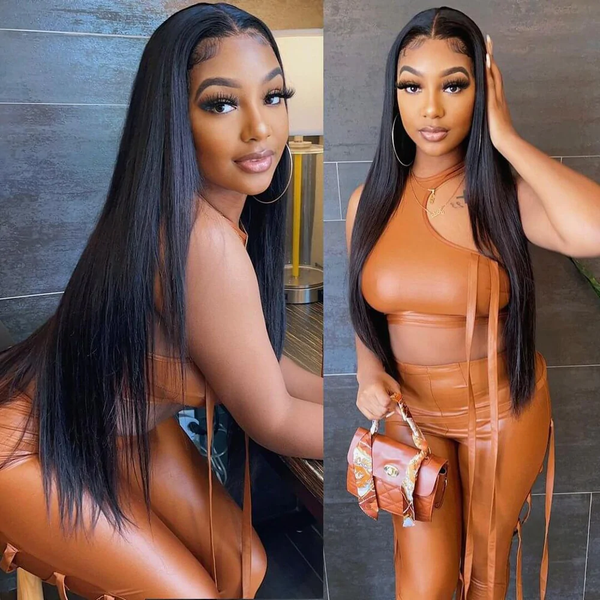 13x6 hd transparent straight human hair lace frontal wig natural hairline bone straight lace front human hair wigs for women, Black;brown
13x6 hd transparent straight human hair lace frontal wig natural hairline bone straight lace front human hair wigs for women, Black;brown