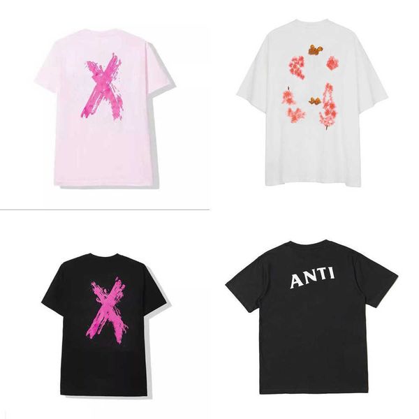 men's t shirts fashion assc anti social club cross designer print women men t-shirt casual couple short motion current 89, White
men's t shirts fashion assc anti social club cross designer print women men t-shirt casual couple short motion current 89, White