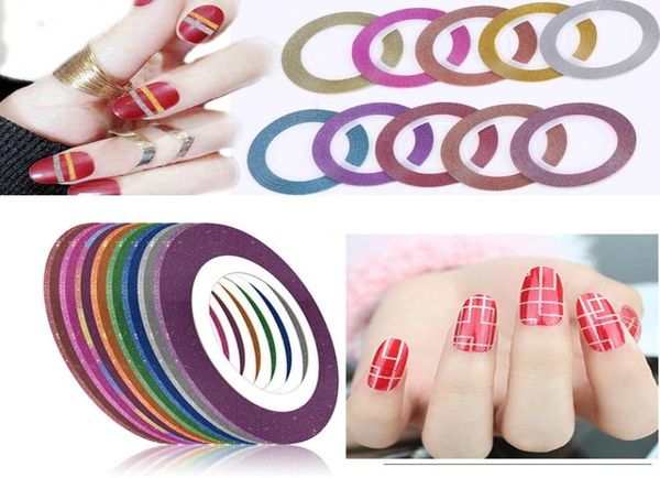 11 rolls nail art glitter gold silver red stripping tape line nail sticker diy accessories matte stickers nail art decoration6191584, Black
11 rolls nail art glitter gold silver red stripping tape line nail sticker diy accessories matte stickers nail art decoration6191584, Black