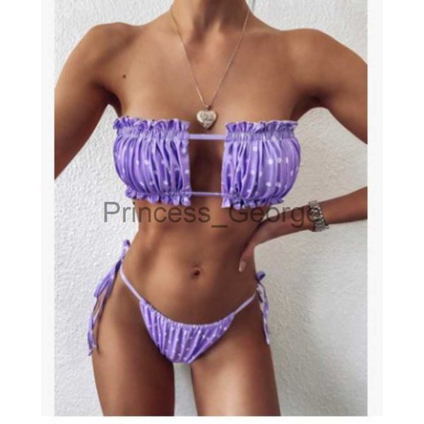women's plus size swimwear new 2023 solid floral pleated bandeau swimsuit female swimwear women mini thong bikini suit hollow out strap, Black
women's plus size swimwear new 2023 solid floral pleated bandeau swimsuit female swimwear women mini thong bikini suit hollow out strap, Black