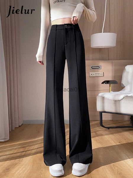 jielur office lady black slim flare pants new solid color high waist casual womens pants summer simple basic chic female pants l230621, Black;white
jielur office lady black slim flare pants new solid color high waist casual womens pants summer simple basic chic female pants l230621, Black;white