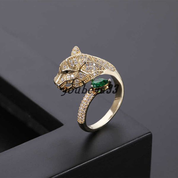 fashion personality leopard head design gold zircon wedding ring men and women open ring fashion jewelry wholesale, Silver
fashion personality leopard head design gold zircon wedding ring men and women open ring fashion jewelry wholesale, Silver