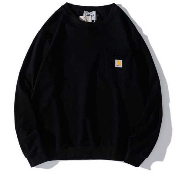 designer men's hoodies cool sweatshirts kahart carhart sweater classic pocket woven label thin jacket loose design58ess, Black
designer men's hoodies cool sweatshirts kahart carhart sweater classic pocket woven label thin jacket loose design58ess, Black