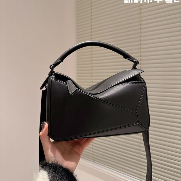 designer bag puzzle underarm bag the geometric shape covers the body dinner bag cross shoulder bag