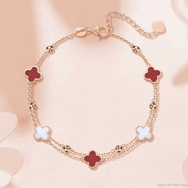 fashion chain bracelets 4four leaf clover designer jewelry 18k gold bangle bracelet for women men necklaces chain elegant jewelry l011, Silver
fashion chain bracelets 4four leaf clover designer jewelry 18k gold bangle bracelet for women men necklaces chain elegant jewelry l011, Silver
