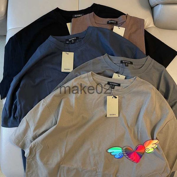men's t-shirts blank season 6 tee men women 11 tshirt 2022 solid ye hip hop tag label season 6 short sleeve x0621, White;black
men's t-shirts blank season 6 tee men women 11 tshirt 2022 solid ye hip hop tag label season 6 short sleeve x0621, White;black