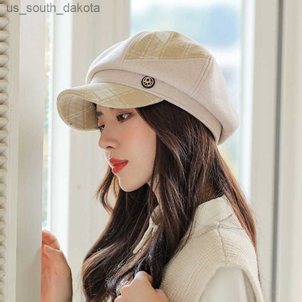 panamanian women's autumn and winter plaid duck tongue belle octagon children's hat fashion outdoor sun summer cap h45 l230523, Blue;gray
panamanian women's autumn and winter plaid duck tongue belle octagon children's hat fashion outdoor sun summer cap h45 l230523, Blue;gray