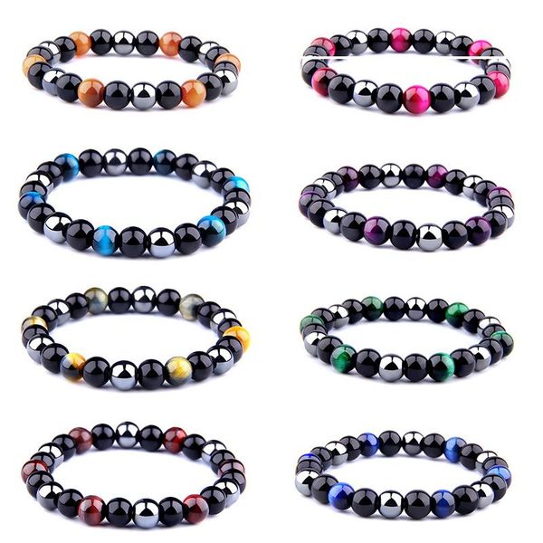natural black obsidian hematite tiger eye beads bracelets men for magnetic health protection women soul jewelry
natural black obsidian hematite tiger eye beads bracelets men for magnetic health protection women soul jewelry