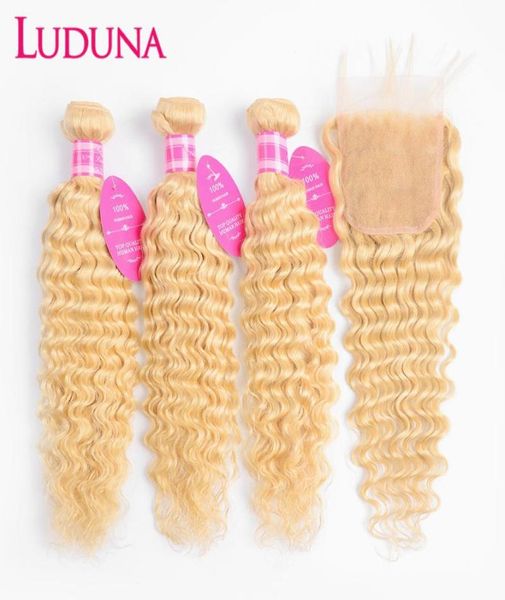 human hair bulks luduna 613 blonde bundles with closure deep wave frontal remy 4x4 150 density for black woman5503871
human hair bulks luduna 613 blonde bundles with closure deep wave frontal remy 4x4 150 density for black woman5503871