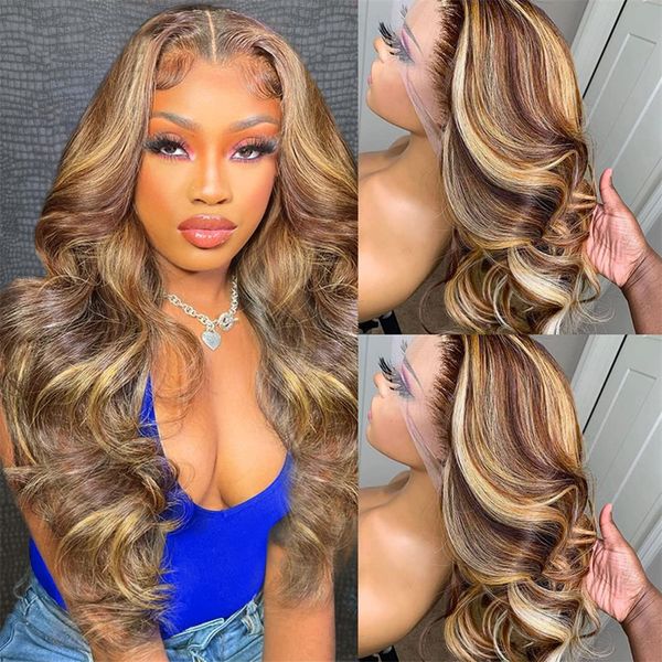 new design blonde wig human hair for woman body wave highlight ombre blonde 13x4 lace wig colored human hair lace front wig, Black;brown
new design blonde wig human hair for woman body wave highlight ombre blonde 13x4 lace wig colored human hair lace front wig, Black;brown
