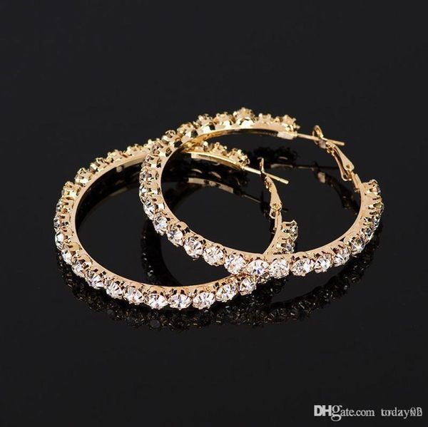 yfjewe 2018 new designer crystal rhinestone earrings women gold sliver hoop earrings fashion jewelry earrings for women e0292220196, Golden;silver
yfjewe 2018 new designer crystal rhinestone earrings women gold sliver hoop earrings fashion jewelry earrings for women e0292220196, Golden;silver