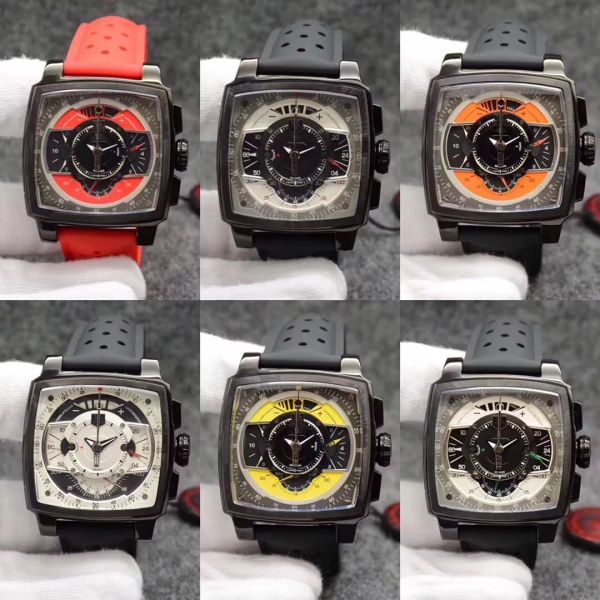 luxury mens watches 44mm stainless steel dial/rubber strap chronograph business life waterproof quartz wristwatch-black dial, Slivery;brown
luxury mens watches 44mm stainless steel dial/rubber strap chronograph business life waterproof quartz wristwatch-black dial, Slivery;brown