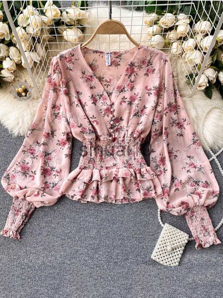 women's blouses shirts spring new chiffon blouse female sweet wood ears waist and thin blusa temperament v-neck slim short puff sleeve, White
women's blouses shirts spring new chiffon blouse female sweet wood ears waist and thin blusa temperament v-neck slim short puff sleeve, White