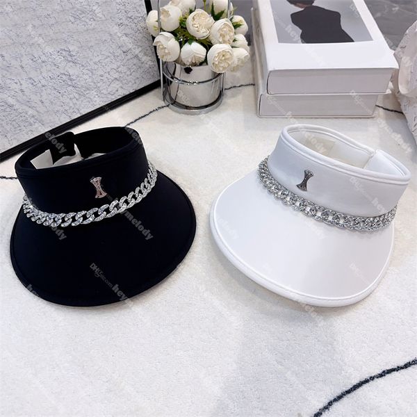 diamond chain empty cap sun hats sponge hair band visors caps comfortable soft crystal casquettes, Blue;gray
diamond chain empty cap sun hats sponge hair band visors caps comfortable soft crystal casquettes, Blue;gray
