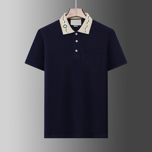 2023 summer designer polo shirts mens luxury collar black and white stripe print lapeltshirts fashion womens letter printing t-shirt casual, White;black
2023 summer designer polo shirts mens luxury collar black and white stripe print lapeltshirts fashion womens letter printing t-shirt casual, White;black