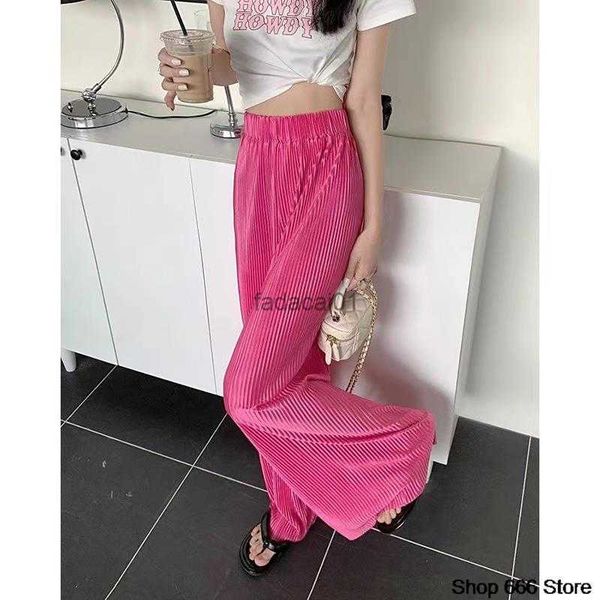 summer comfortable thin ice silk pleated loose straight leg pants casual high waist women's pants floor sweeping wide leg pants l230621, Black;white
summer comfortable thin ice silk pleated loose straight leg pants casual high waist women's pants floor sweeping wide leg pants l230621, Black;white
