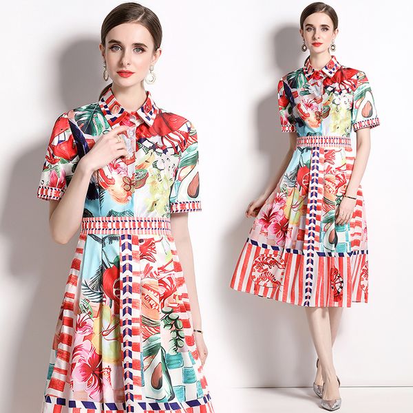 short sleeve summer print midi dress women's 2023 luxury designer vacation lapel button front slim fit party ruched dresses big swing b, Black;gray
short sleeve summer print midi dress women's 2023 luxury designer vacation lapel button front slim fit party ruched dresses big swing b, Black;gray