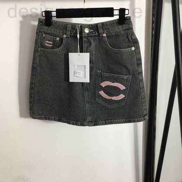 skirts designer 23ss denim skirt mini wrap embroidery pocket high waist denim short half skirt quality women clothes n3nj, Black
skirts designer 23ss denim skirt mini wrap embroidery pocket high waist denim short half skirt quality women clothes n3nj, Black