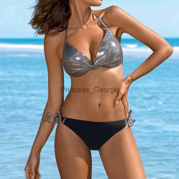 women's plus size swimwear bronzing women push up swimsuit bikini set sequined patchwork swimwear beach summer bikini set brazilian swi, Black
women's plus size swimwear bronzing women push up swimsuit bikini set sequined patchwork swimwear beach summer bikini set brazilian swi, Black